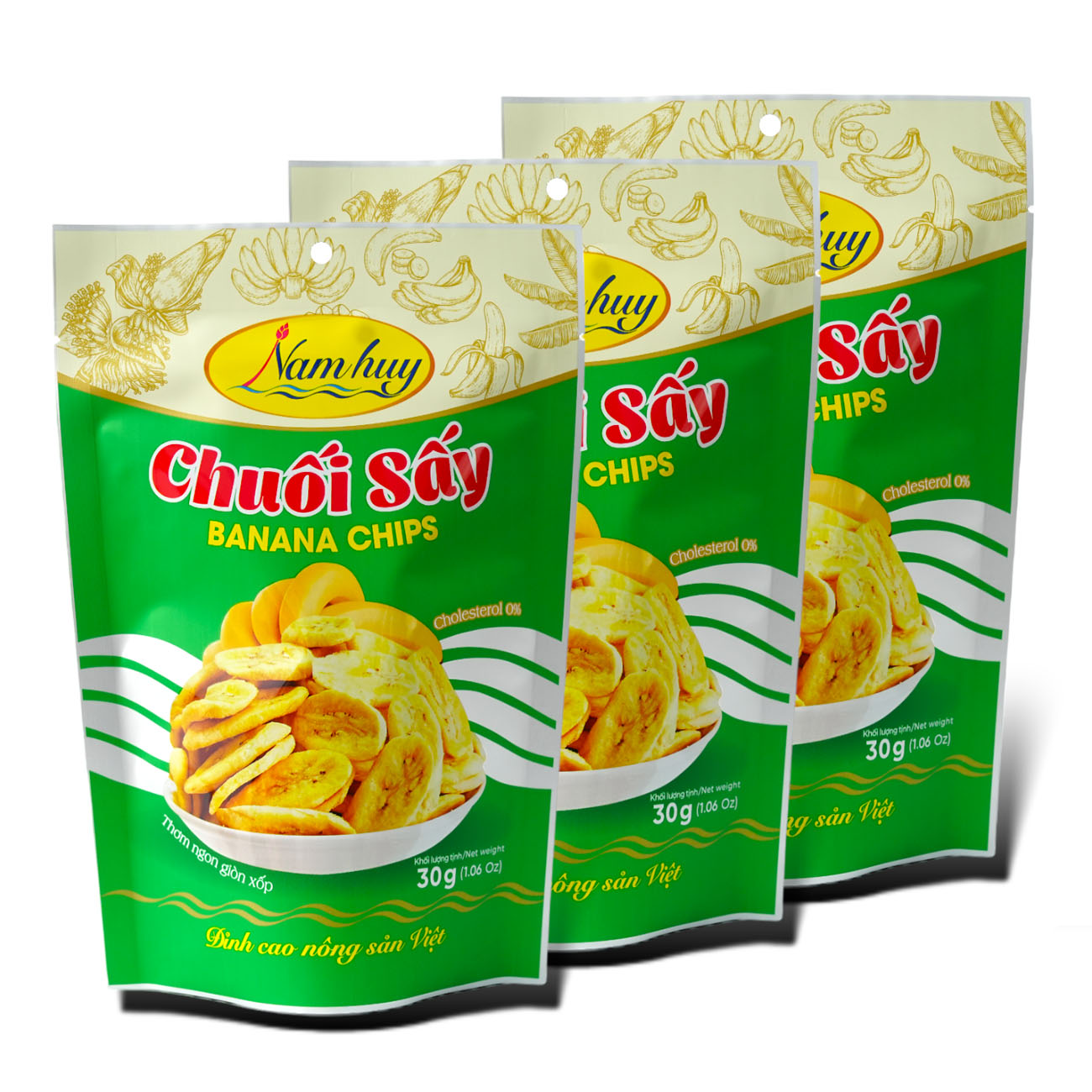 CHUỐI SẤY 30G view 2