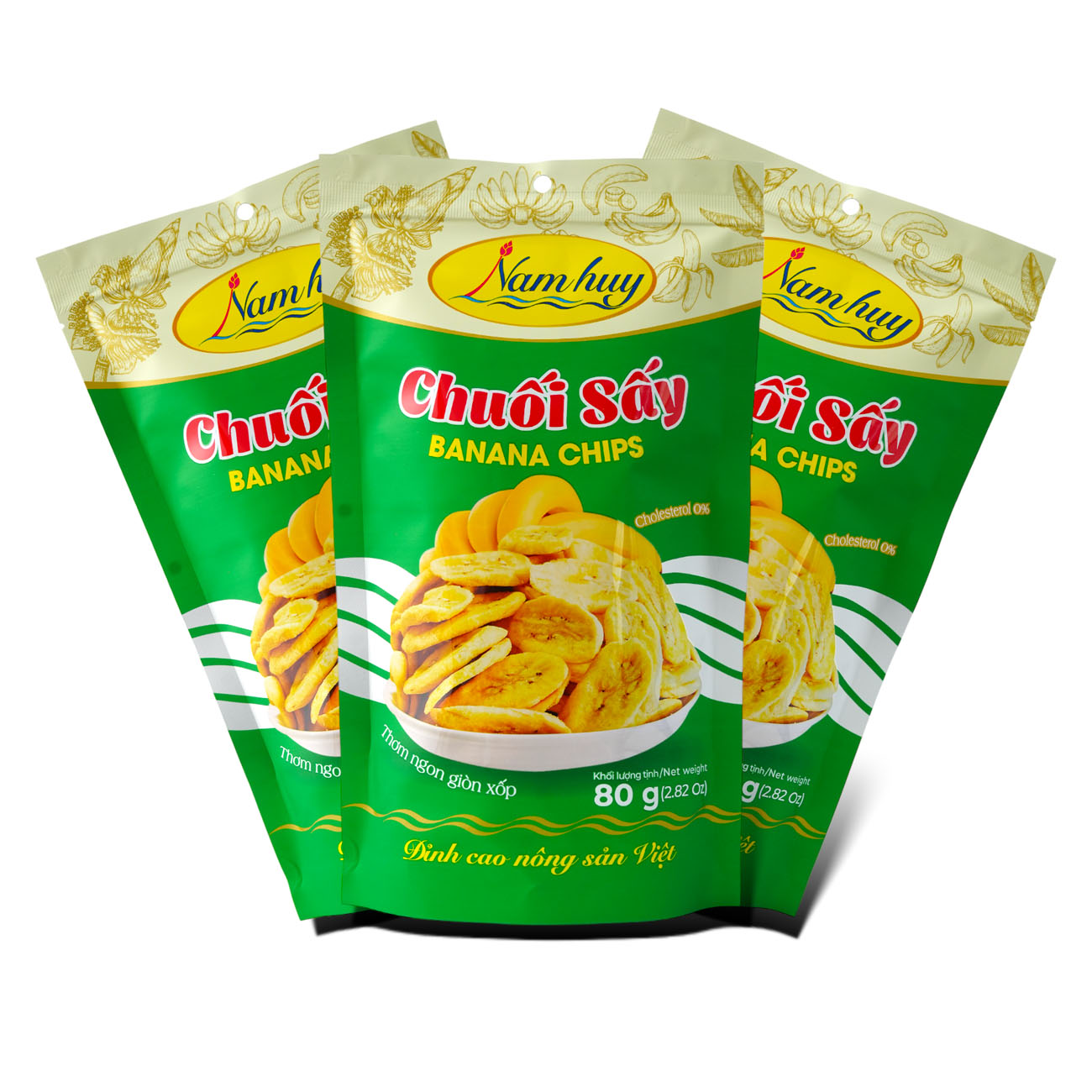 CHUỐI SẤY 80G view 3