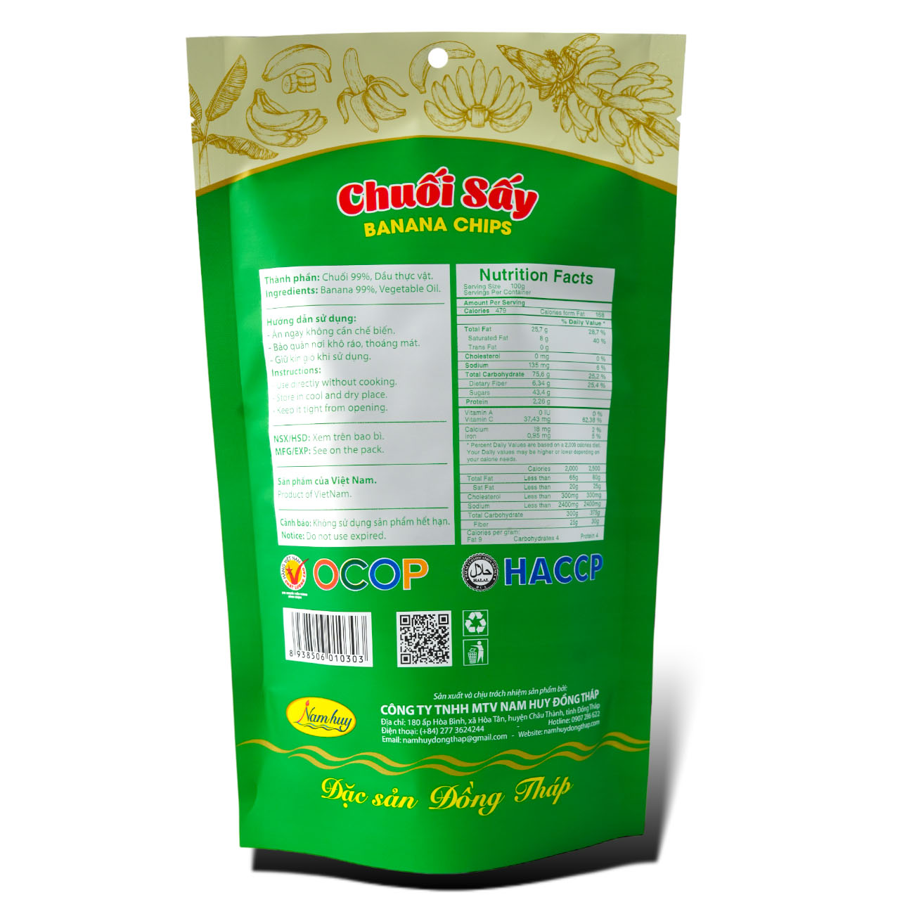CHUỐI SẤY 80G view 4