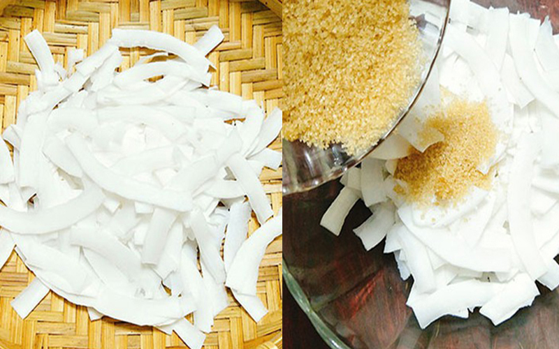 Dried Coconut view 2