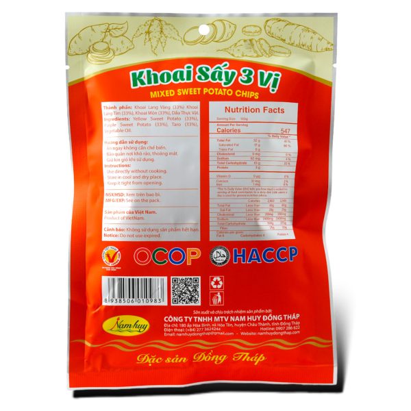 KHOAI SẤY 3 VỊ 30G view 4