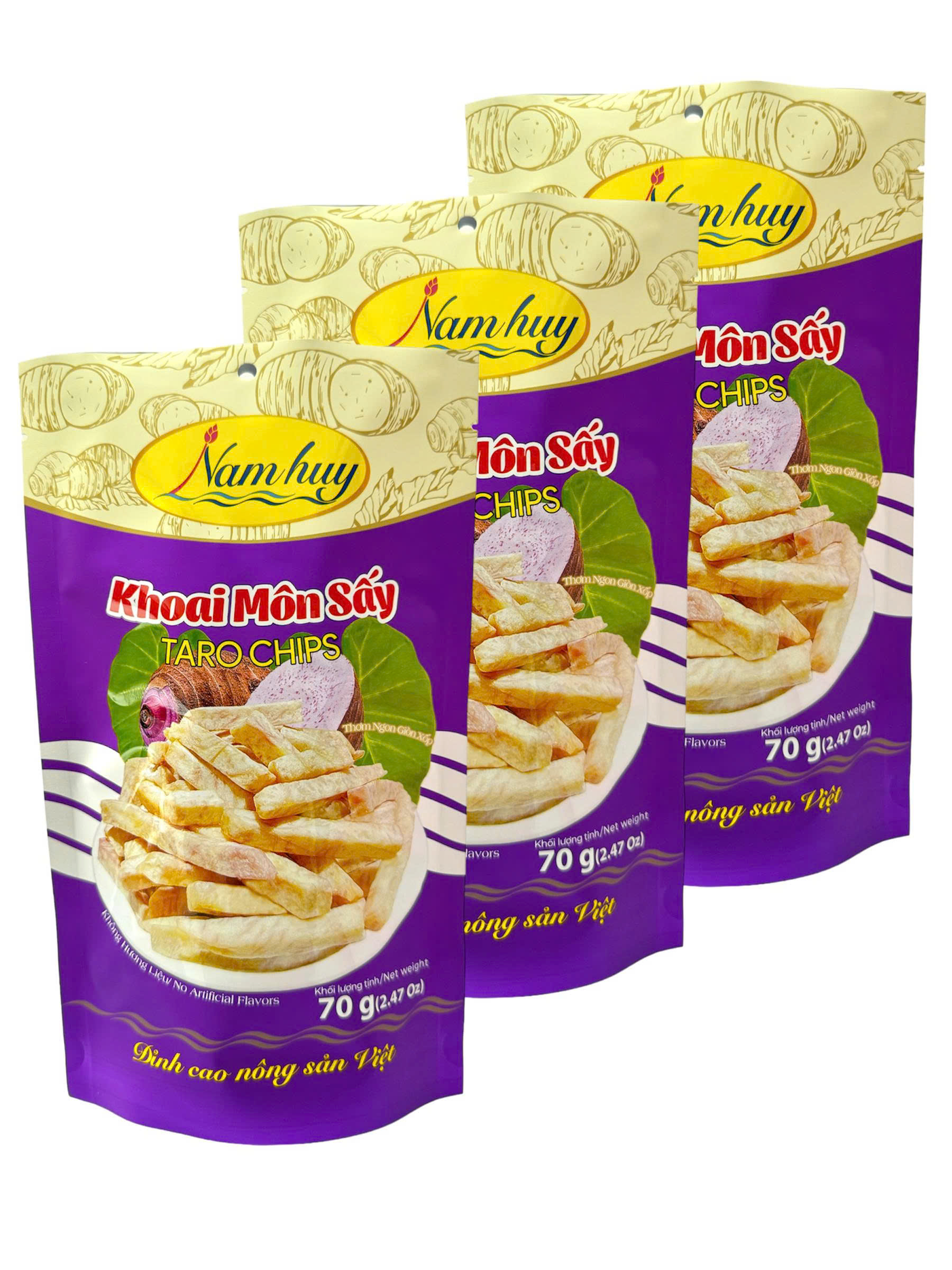 KHOAI MÔN SẤY 70G view 2