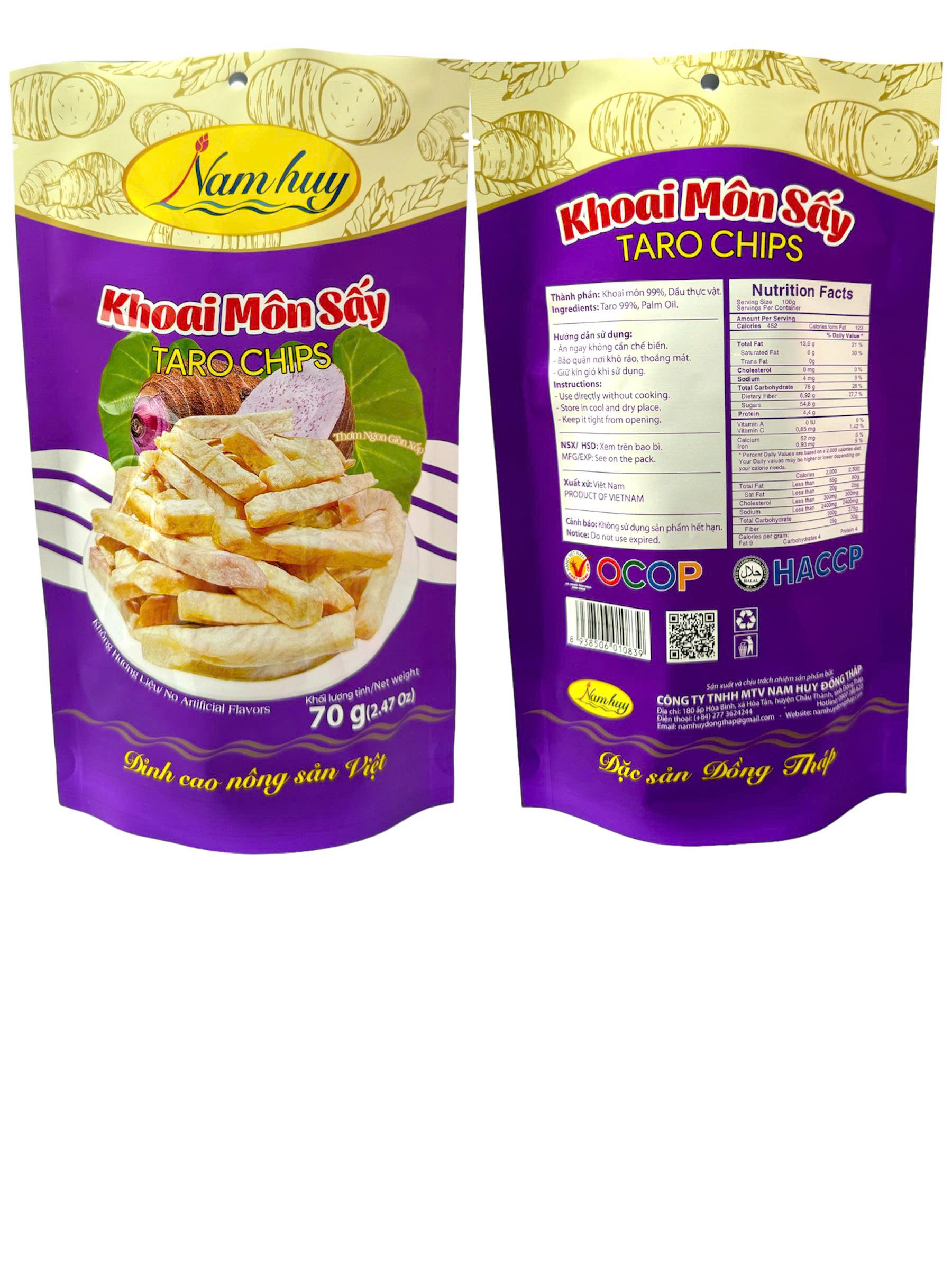 KHOAI MÔN SẤY 70G view 3