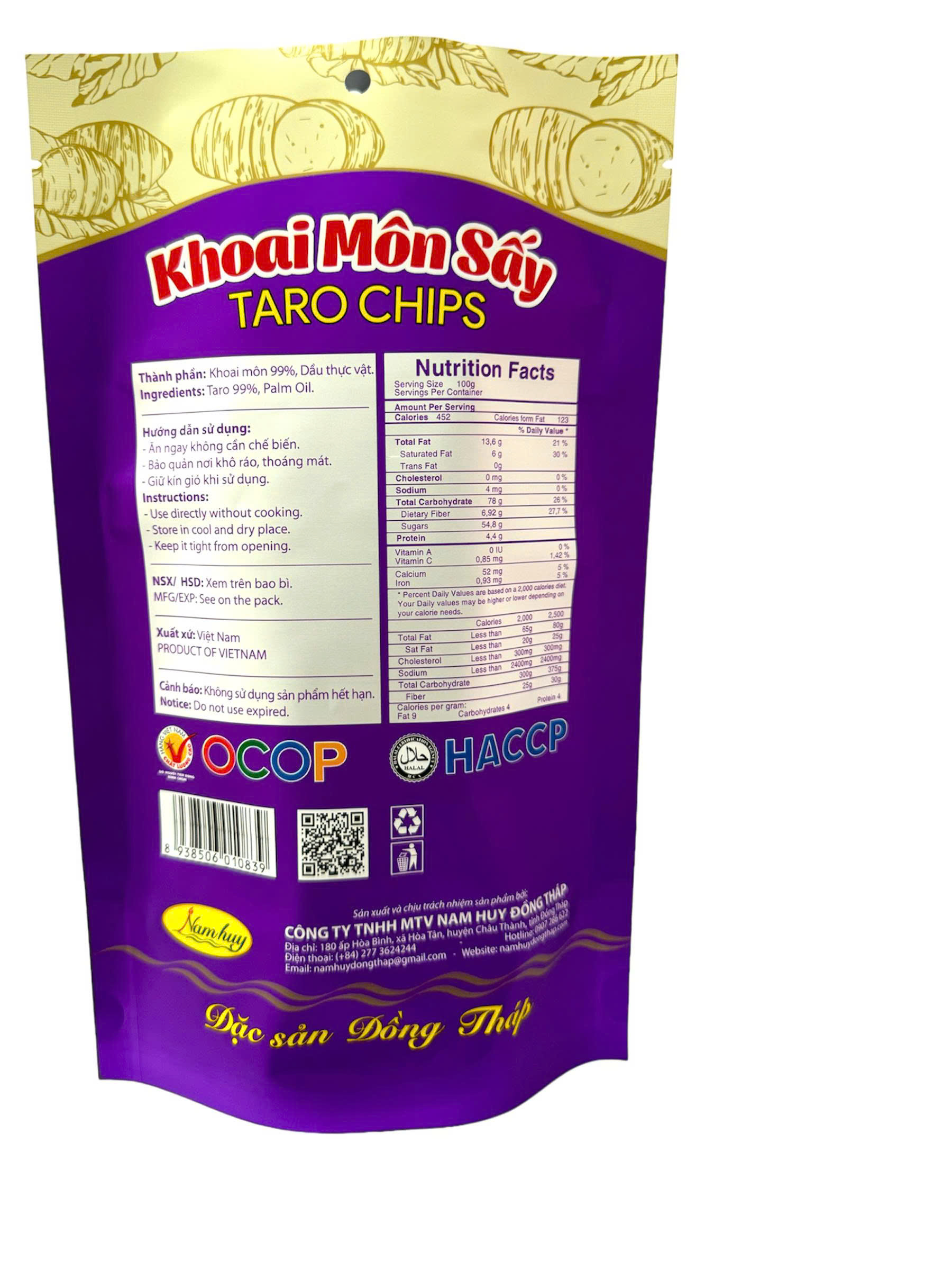 KHOAI MÔN SẤY 70G view 4