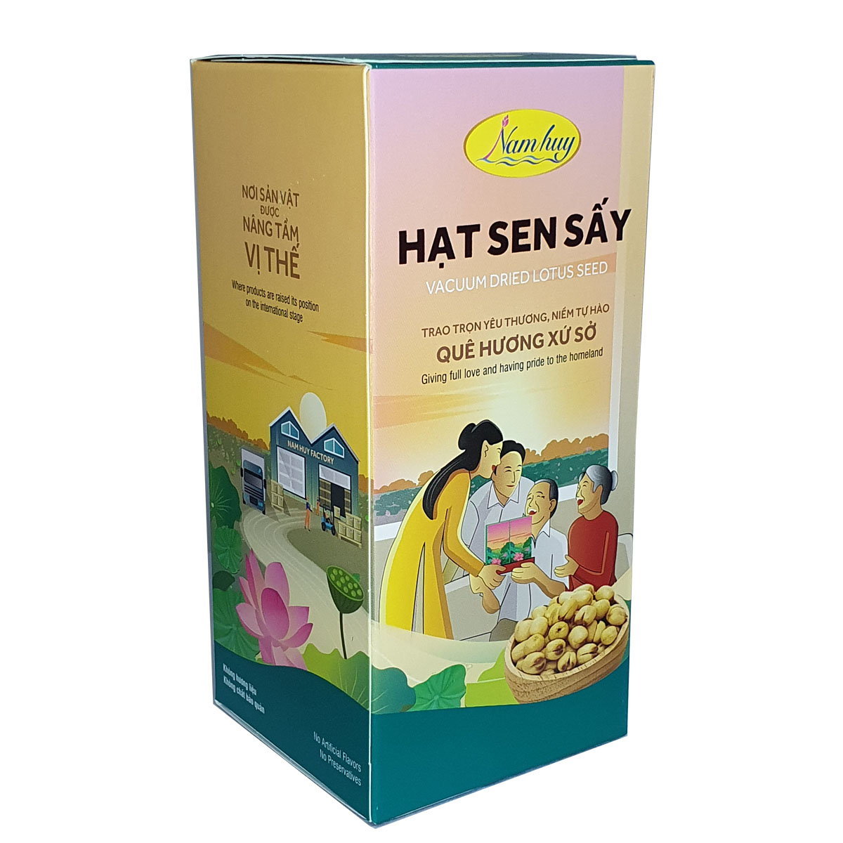 HẠT SEN SẤY 200G (OCOP 5 SAO)