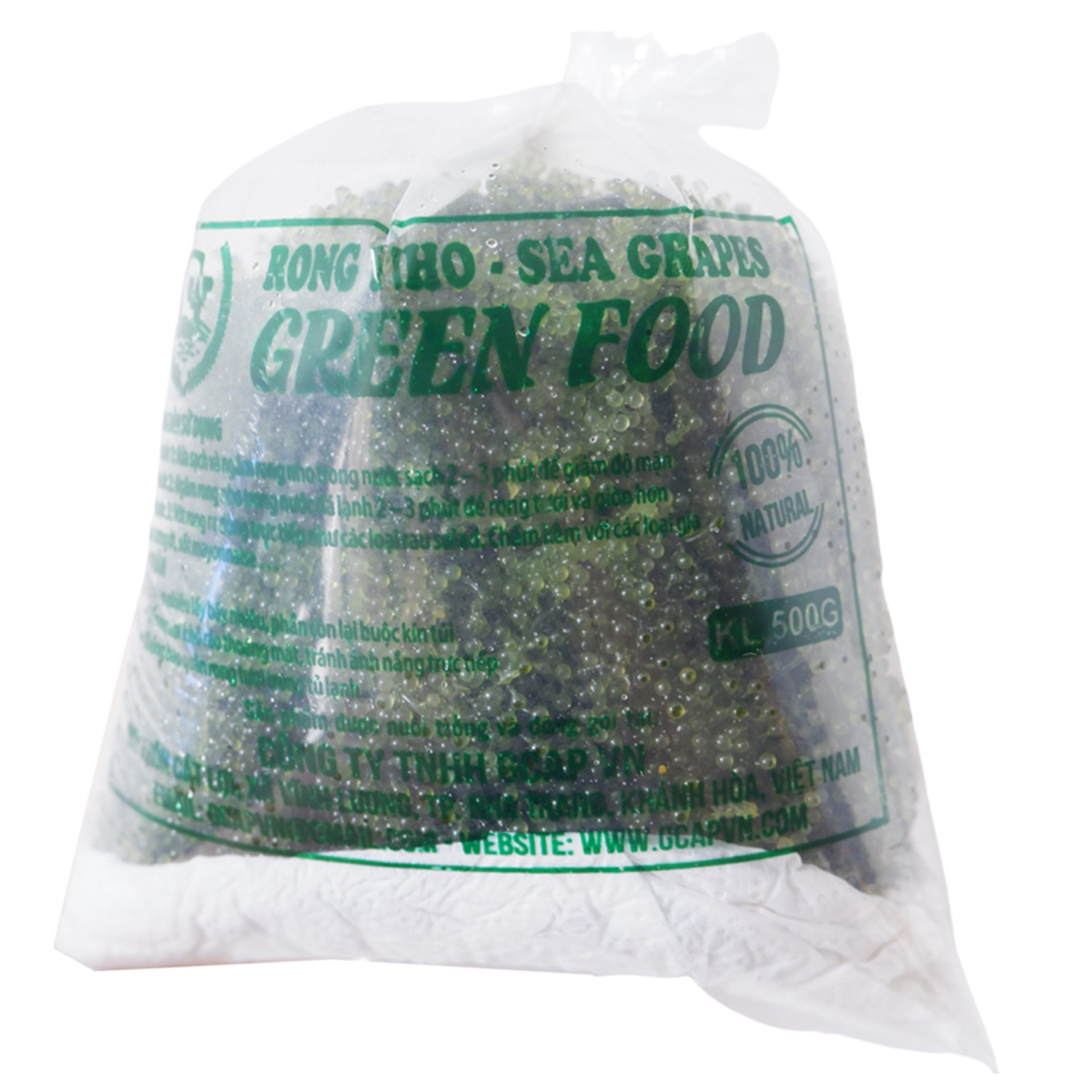 RONG NHO TƯƠI 0.5KG / 1KG (GREEN FOOD) view 2